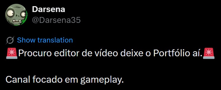 Depoimento de aluno fechando cliente de edição