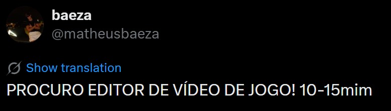 Depoimento de aluno fechando cliente de edição